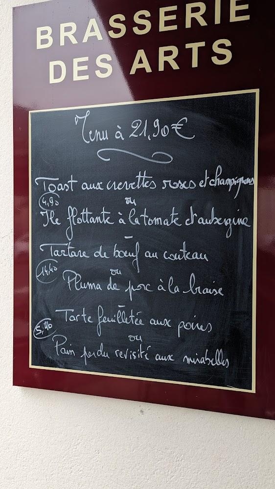 Brasserie des Arts - Menu Image 3